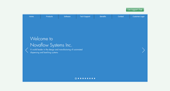 Desktop Screenshot of novaflow.com